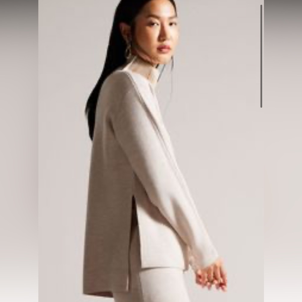 Ted Baker Double Faced Easy Funnel Neck Sweater